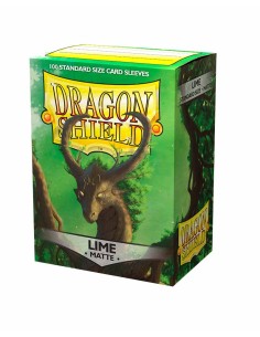 Dragon Shield Matte Sleeves - Lime (100)