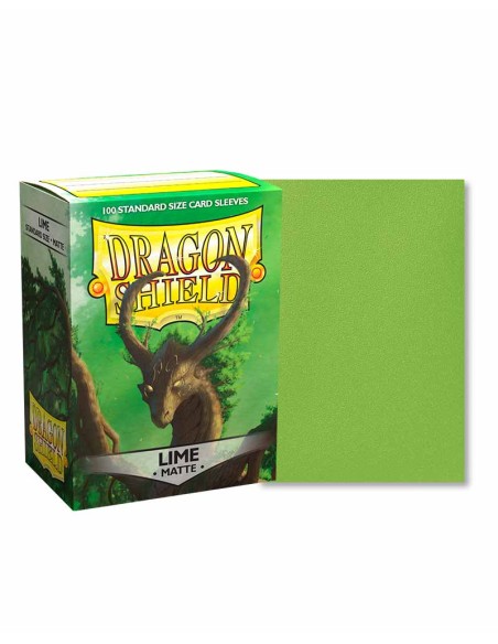 Dragon Shield Matte Sleeves - Lime (100)