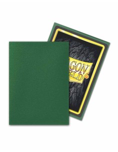 Dragon Shield Matte Sleeves - Forest Green (100) 2