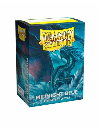 Dragon Shield Matte Sleeves - Midnight Blue (100)