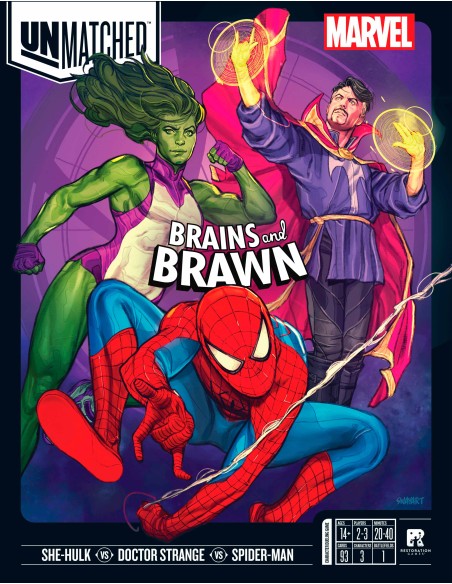 Unmatched: Marvel Brains and Brawn (INGLÉS)