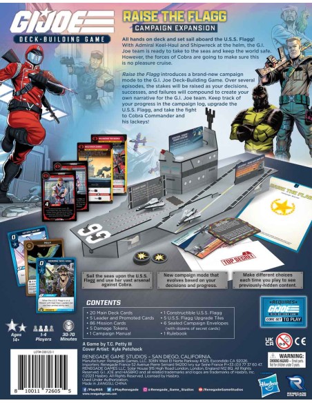 G.I. Joe Deck-Building Game: Raise the Flagg (INGLÉS)