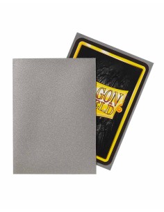 Dragon Shield Matte Sleeves - Silver (100) 2