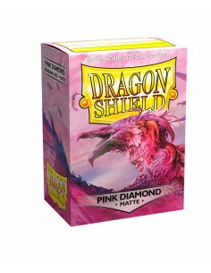 Dragon Shield Matte Sleeves - Pink Diamond (100)