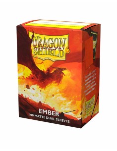 Dragon Shield Matte Dual Sleeves - Ember (100)