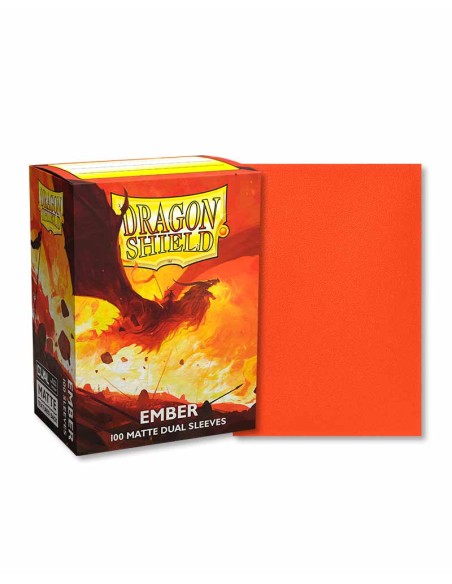 Fundas - Dragon Shield Matte Dual Sleeves - Ember (100)