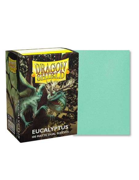 Dragon Shield Matte Dual Sleeves - Eucalyptus (100)