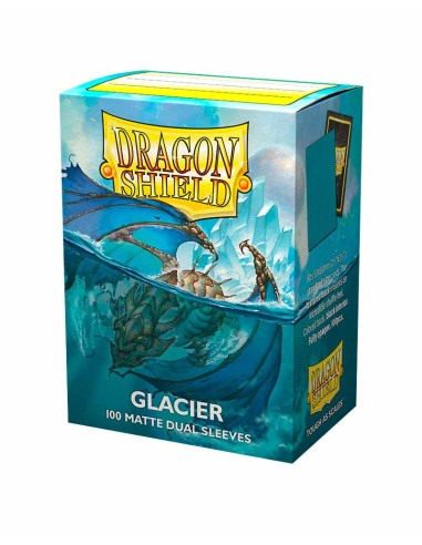 Fundas - Dragon Shield Matte Dual Sleeves - Glacier (100)