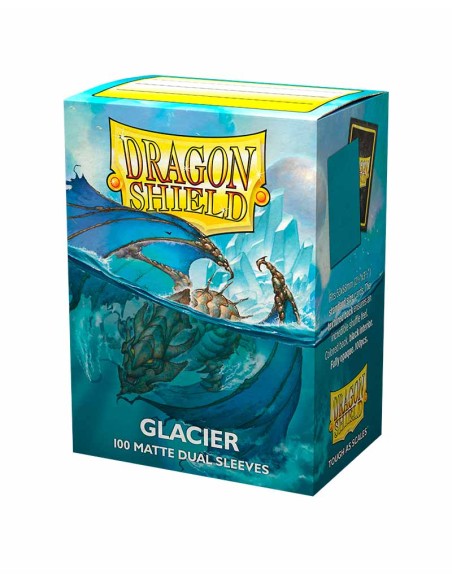 Dragon Shield Matte Dual Sleeves - Glacier (100)