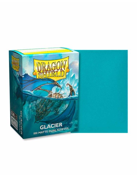 Dragon Shield Matte Dual Sleeves - Glacier (100)