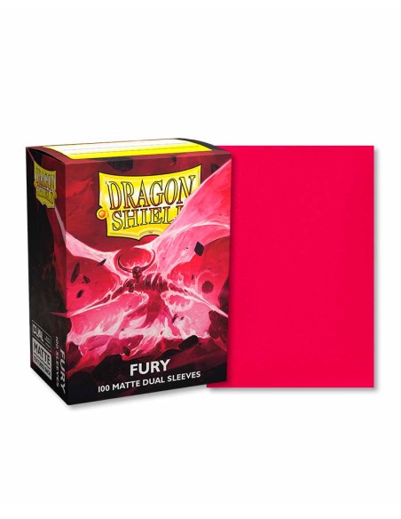 Dragon Shield Matte Dual Sleeves - Fury (100)