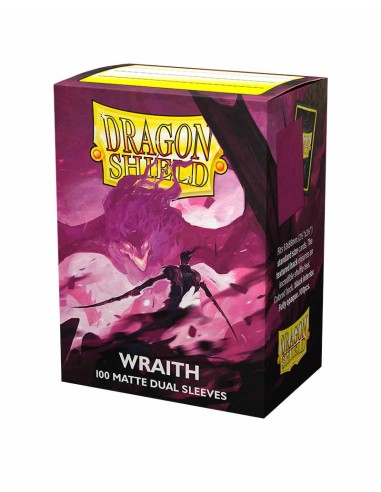 Fundas - Dragon Shield Matte Dual Sleeves - Wraith (100)
