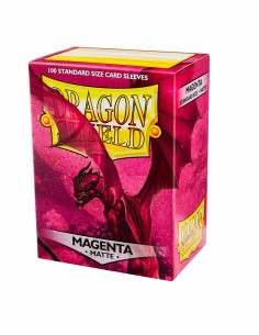 Dragon Shield Matte Sleeves - Magenta (100)