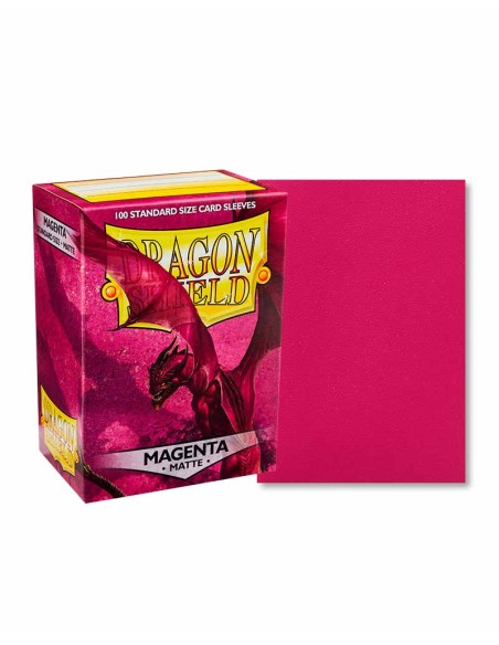 Fundas - Dragon Shield Matte Sleeves - Magenta (100)