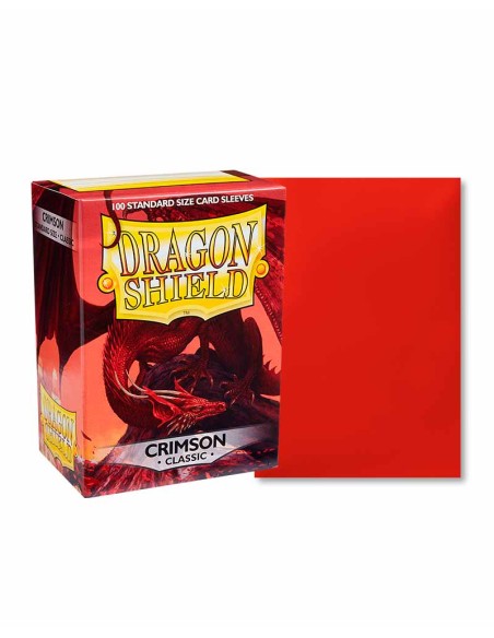 Dragon Shield Sleeves - Crimson Classic (100)