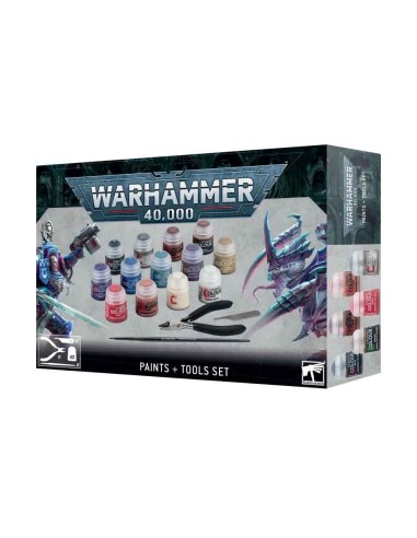 Warhammer 40,000: Paints + Tools Set (2023)