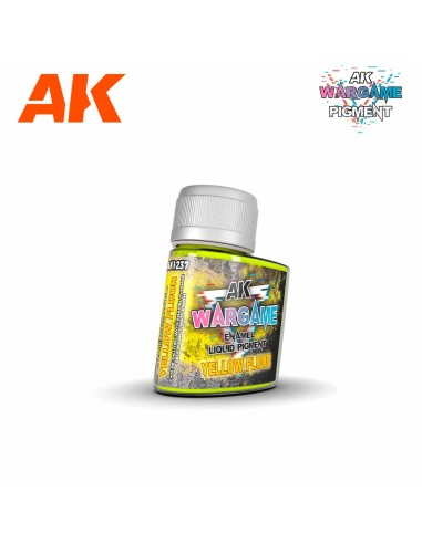 AK - Yellow Fluor – Enamel Liquid Pigment