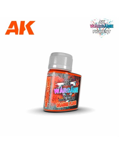 AK - Orange Fluor – Enamel Liquid Pigment