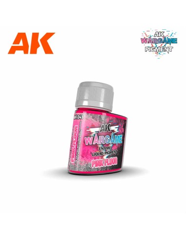 AK - Pink Fluor – Enamel Liquid Pigment