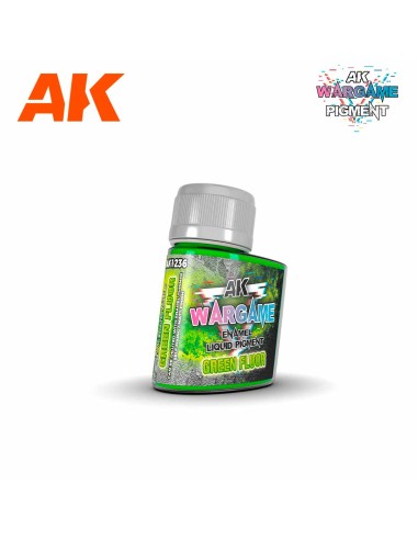 AK - Green Fluor – Enamel Liquid Pigment