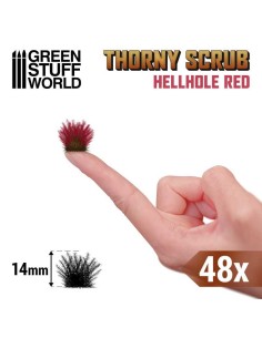 Green Stuff World - Thorny Scrubs - HELLHOLE RED 2