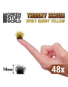 Green Stuff World - Thorny Scrubs - BURNT YELLOW 2