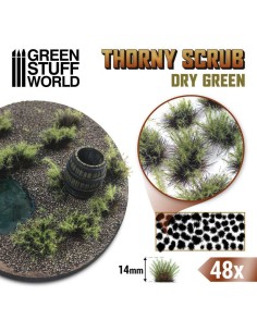 Green Stuff World - Thorny Scrubs - DRY GREEN