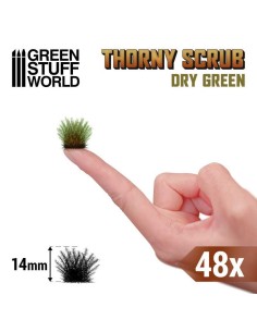 Green Stuff World - Thorny Scrubs - DRY GREEN 2