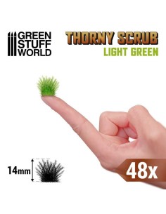 Green Stuff World - Thorny Scrubs - LIGHT GREEN 2