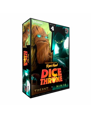 Dice Throne Rerolled Season One Box 1 - Treant vs Ninja (SPANISH)