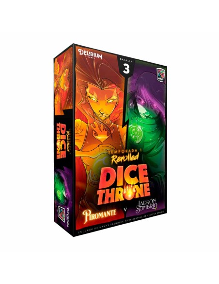 Dice Throne Rerolled Season One Box 1 - Pyromancer vs Shadow Thief (SPANISH)