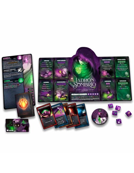 Dice Throne Rerolled Season One Box 1 - Pyromancer vs Shadow Thief (SPANISH)