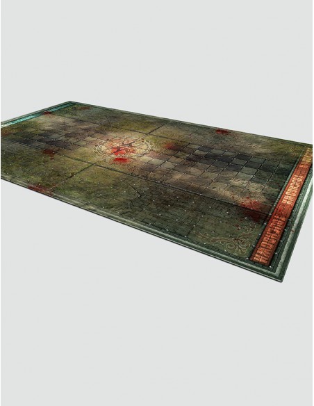 The Courtyard Coliseum - Blood Bowl Compatible Gaming Mat