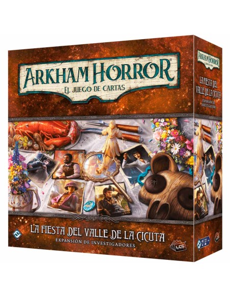 Arkham Horror: La fiesta del Valle de la Cicuta Expansión investigadores