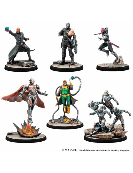 Marvel Crisis Protocol - Earth Mightiests Heroes Initial Box (SPANISH)