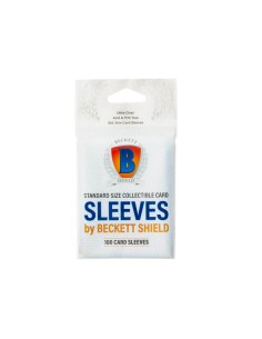 Beckett Shield Standard Soft Card Sleeves 63x88 (100 u.)