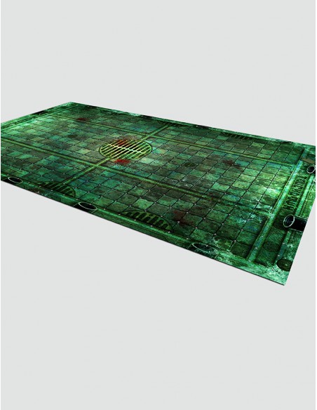 The Sewers Coliseum Coliseum - Blood Bowl Compatible Gaming Mat