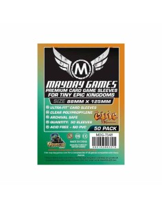 Fundas Mayday - Premium Custom Tiny Epic Kingdoms 88x125 mm (50 unidades)