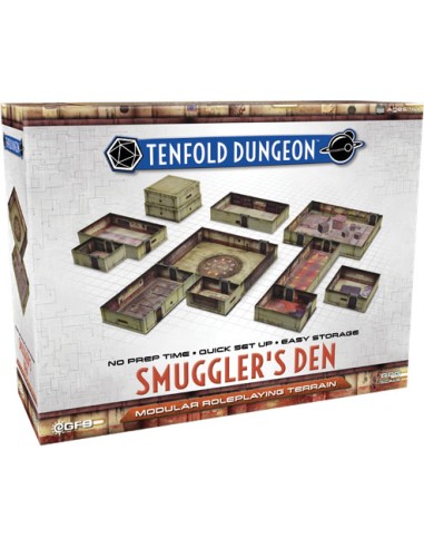 Tenfold Dungeon 3D Terrain Setting Smugglers Den