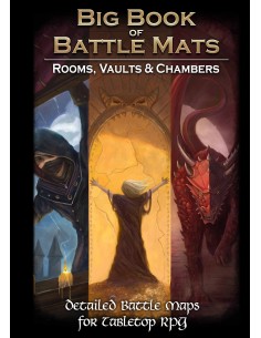 Big Book of Battle Mats - Rooms, Vaults & Chambers (A4 12x9")