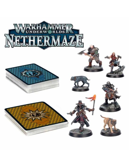 Warhammer Underworlds: Nethermaze – Hexbane's Hunters (SPANISH)