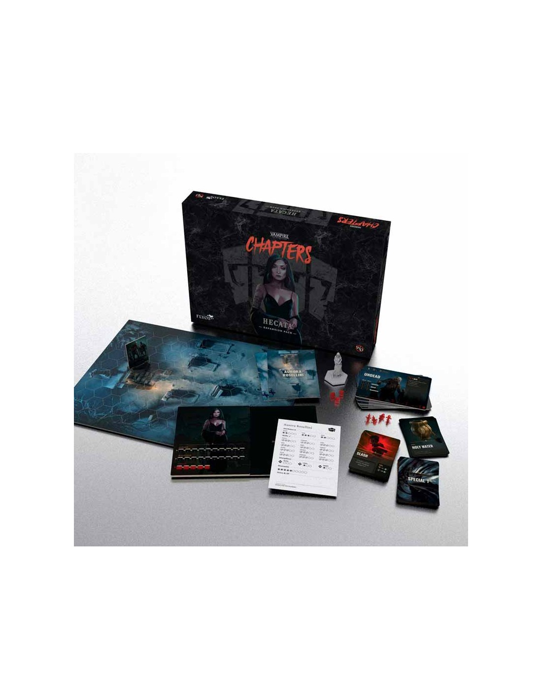 Vampire The Masquerade Chapters Hecata Expansion Pack Spanish