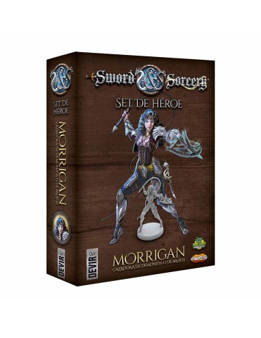 Sword & Sorcery: Set de Héroe – Morrigan, Cazadora de Demonios/Cazadora de Brujos