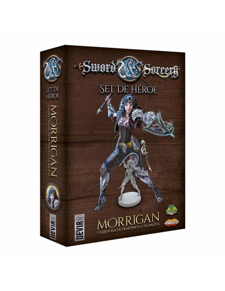 Sword & Sorcery: Set de Héroe – Morrigan, Cazadora de Demonios/Cazadora de Brujos