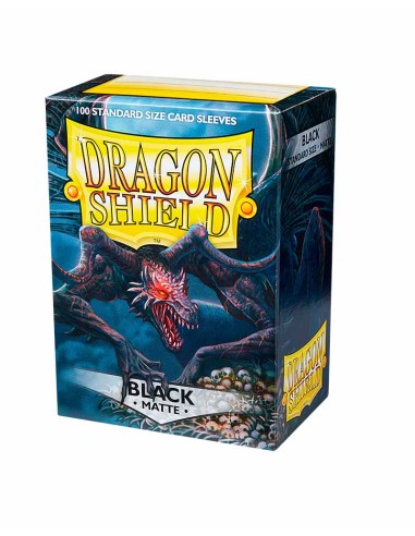 Fundas - Dragon Shield Matte Sleeves - Black (100)
