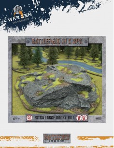 Battlefield in a box - Extra Large Rocky Hill (Prepintado)