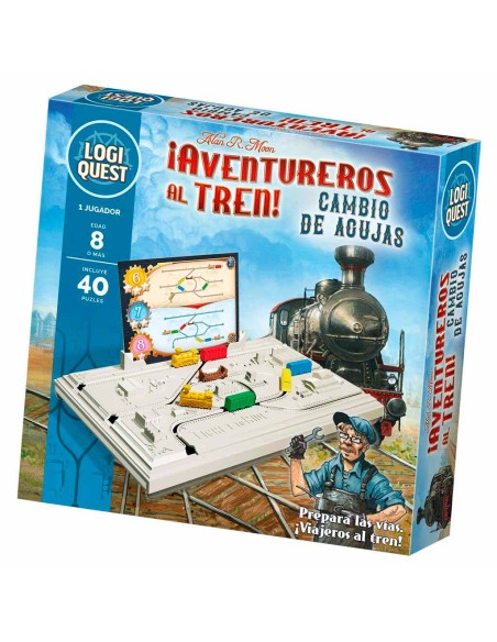 Logiquest ¡Aventureros al Tren! Cambio de Agujas