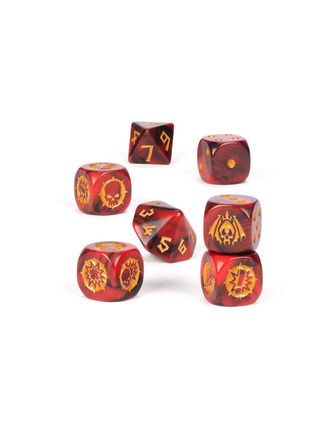 Blood Bowl - Vampire Team Dice Set