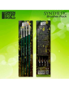 Green Stuff World - Green Series Synthetic Brush Set