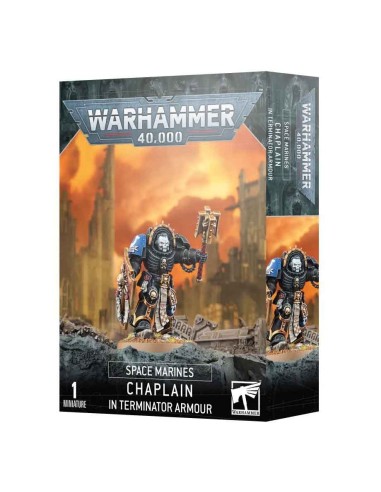 Warhammer 40,000 - Capellán con armadura Exterminador